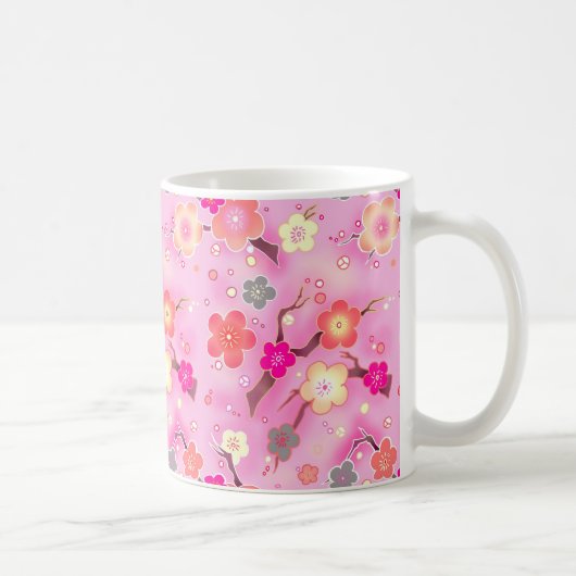 Snoep Pink Sakura cherry blossom mok (Rechts)