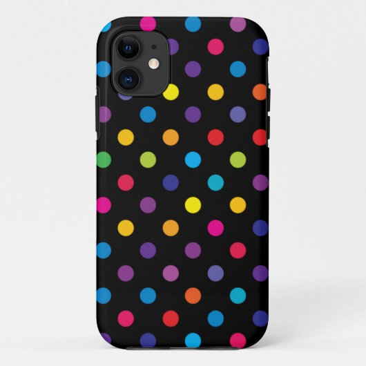 Snoep Polka Dot iPhone 5/5S Hoesje (Achterkant)