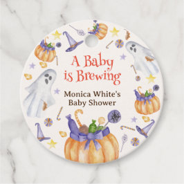 Snoep Pompoen Geesten Halloween Baby Brewing Showe Bedankjes Labels
