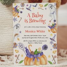 Snoep Pompoen Geesten Halloween Baby Brewing Showe