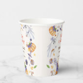 Snoep Pompoen Geesten Halloween Baby Welkomstbord Papieren Bekers (Rechts)