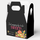 Snoep Pop-door doos Bedankdoosjes (Geopend)