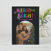 Snoep Pop "Jaar in de Review" Foto's Kerst Feestdagenkaart (Staand voorkant)