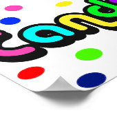 Snoep-poster Poster (Hoek)