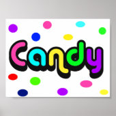 Snoep-poster Poster (Voorkant)