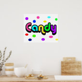 Snoep-poster Poster (Keuken)