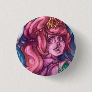 Snoep Princess Pin Ronde Button 3,2 Cm