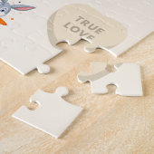 "SNOEP & RABBITS" GEPUBLICEERD LEGPUZZEL (Zijkant)