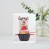 Snoep Rat Briefkaart (Staand voorkant)