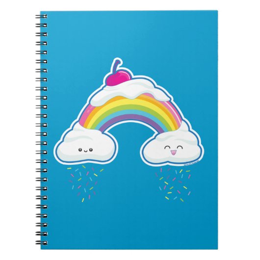 Snoep regenboog notitieboek (Voorkant)