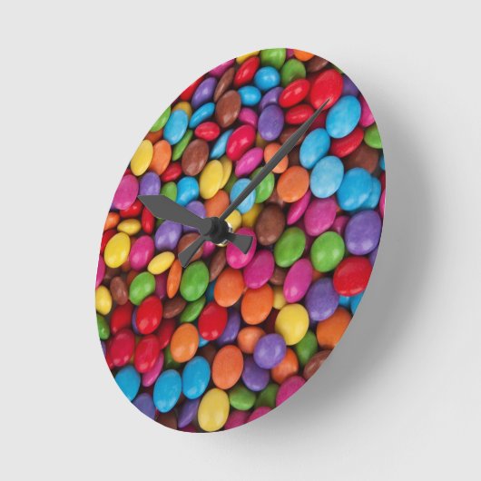 snoep-regenboogkleur ronde klok (Hoek)