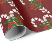 Snoep rode snoeprietpapier cadeaupapier (Rol Hoek)