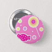 Snoep! Ronde Button 5,7 Cm (Voorkant /achterkant)