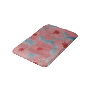 Snoep Roze bloemen Badmat