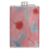 Snoep Roze bloemen Heupfles (Achterkant)