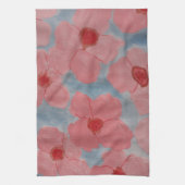 Snoep Roze bloemen Theedoek (Verticaal)