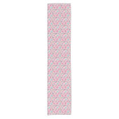 Snoep Roze Doek Tafelloper (Voorkant)