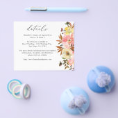 Snoep roze en geel  - Gegevens Flyer (Enkel)