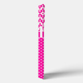 Snoep Roze en White Custom iPhone 6 Hoesje (Achterkant / Rechts)