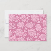 Snoep Roze in Parijs RSVP Kaartje (Achterkant)
