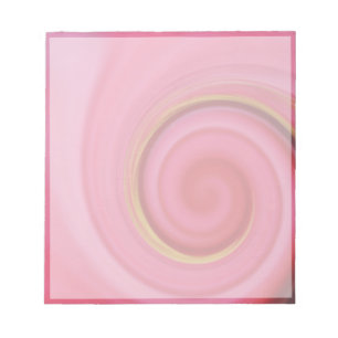 snoep roze notitieblok