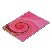 snoep roze notitieboek (Linkerzijde)