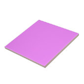 Snoep Roze Solid Color Tile Tegeltje (Zijkant)