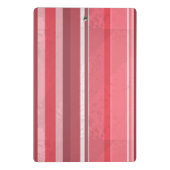 Snoep roze strepen mini klembord (Achterkant)