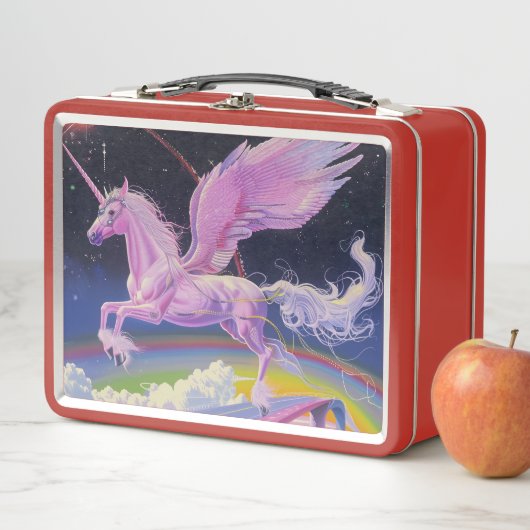 Snoep Roze Synthwave Rainbow Highway Eenhoorn (In situ)