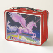 Snoep Roze Synthwave Rainbow Highway Eenhoorn (Achterkant)