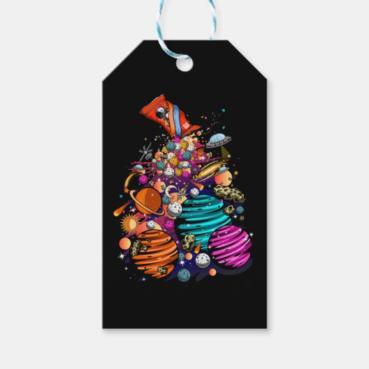 Snoep ruimte cadeaulabel (Voorkant)