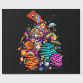 Snoep ruimte cadeaupapier (Vlak)