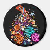 Snoep ruimte magneet (Voorkant)