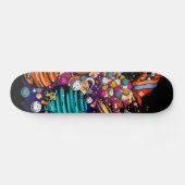 Snoep ruimte persoonlijk skateboard (Horizontaal)