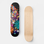 Snoep ruimte persoonlijk skateboard (Voorkant)