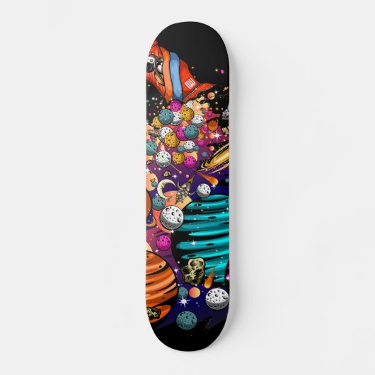 Snoep ruimte persoonlijk skateboard (Voorkant)