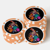 Snoep ruimte poker chips (Opstapeling)