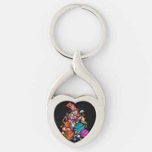 Snoep ruimte sleutelhanger (Voorkant)