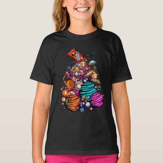Snoep ruimte t-shirt (Voorkant)