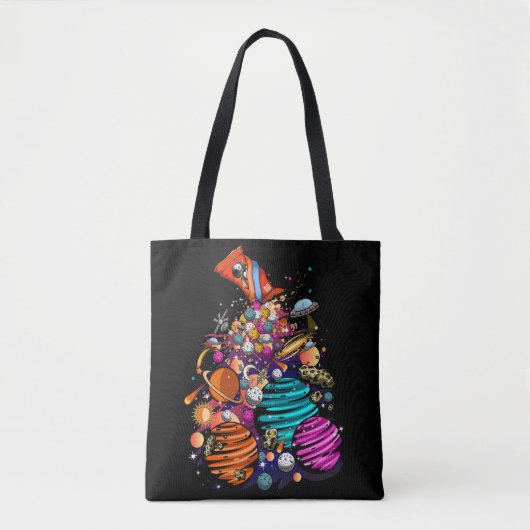 Snoep ruimte tote bag (Voorkant)