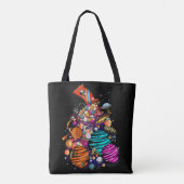Snoep ruimte tote bag (Achterkant)