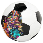 Snoep ruimte voetbal (Drie kwart)