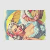  Snoep Schattigee Pin-up Tissuepapier (Voorkant)