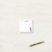 Snoep Seahorse Post-it® Notes (Op bureau)