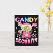 Snoep-security Candyland kostuum Kinder Tiener Vol Kaart (Gele Bloem)