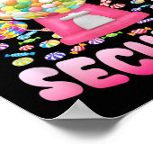 Snoep-security Candyland kostuum Kinder Tiener Vol Poster (Hoek)
