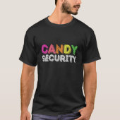 Snoep Security Halloween Costume T-shirt (Voorkant)