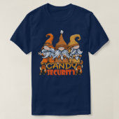 Snoep Security Pumpkin Cat Helloween 83 T-shirt (Design voorkant)