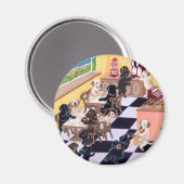 Snoep Shop Labradors Magneet (Voorkant / Achterkant)