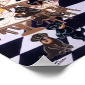 Snoep Shop Labradors Poster (Hoek)